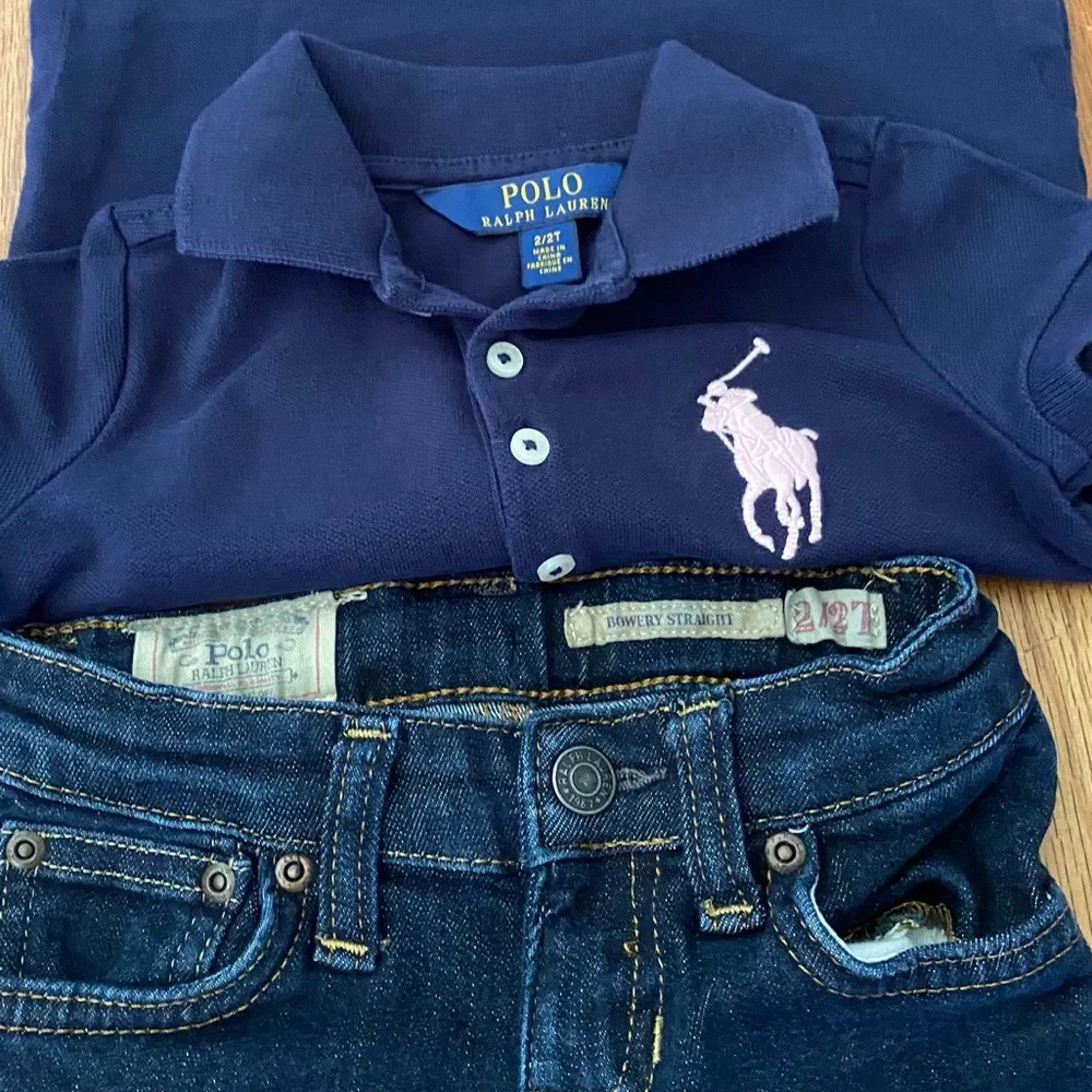 Ralph Lauren Girls Matching Set